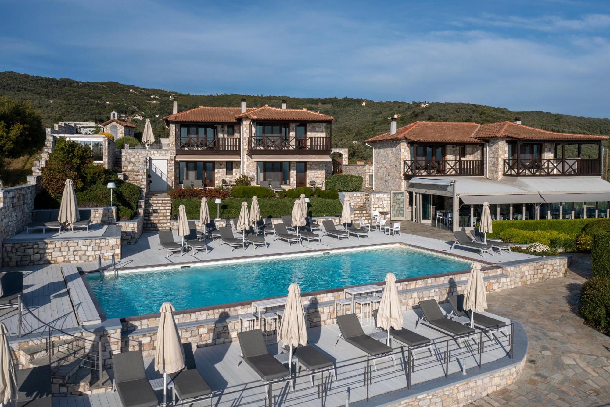 Karavia Lux Inn Afissos Exterior foto
