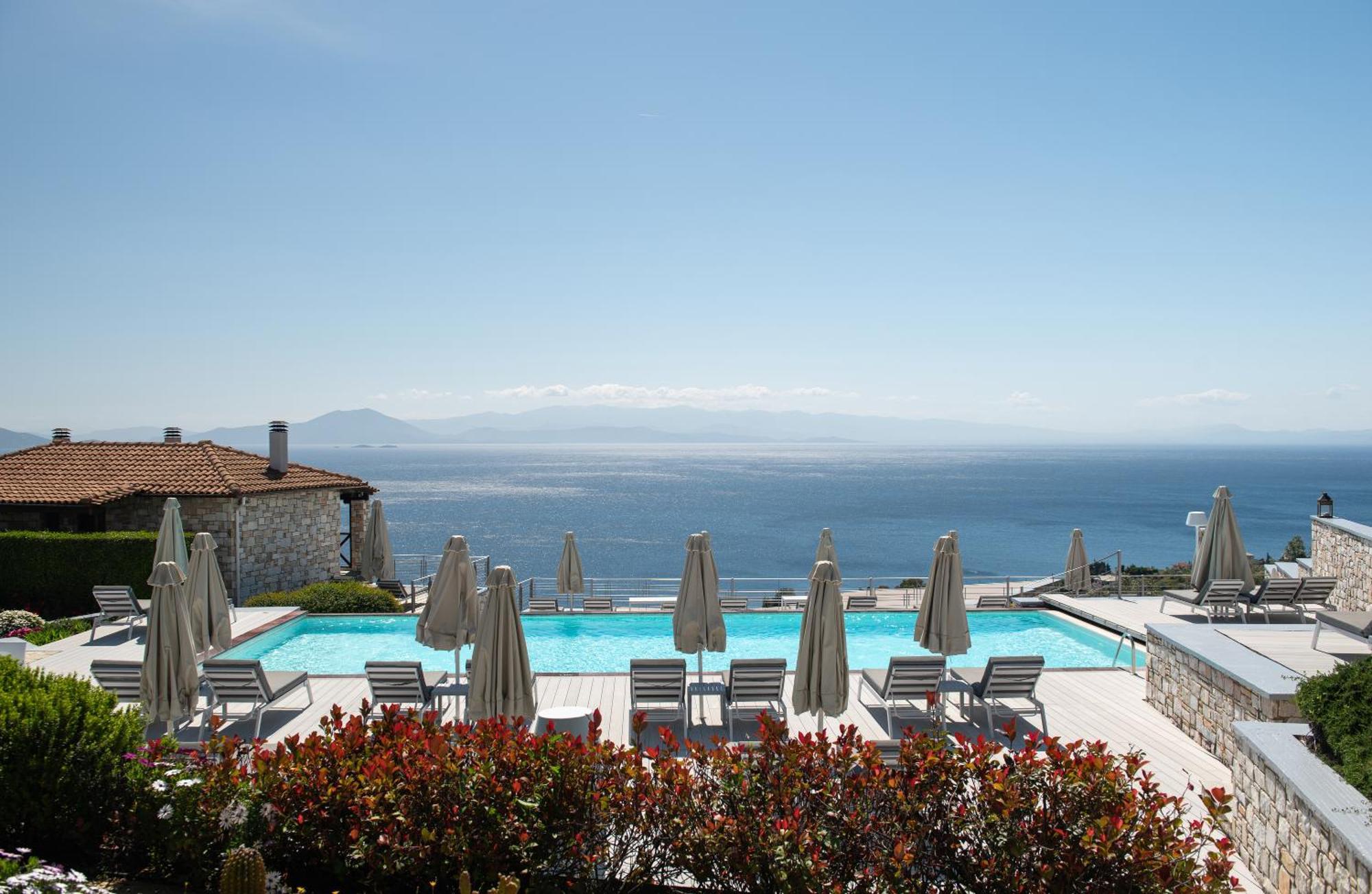 Karavia Lux Inn Afissos Exterior foto