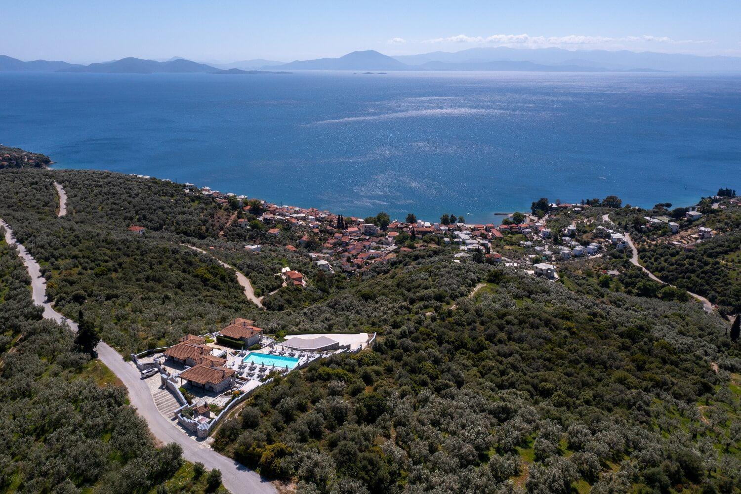 Karavia Lux Inn Afissos Exterior foto