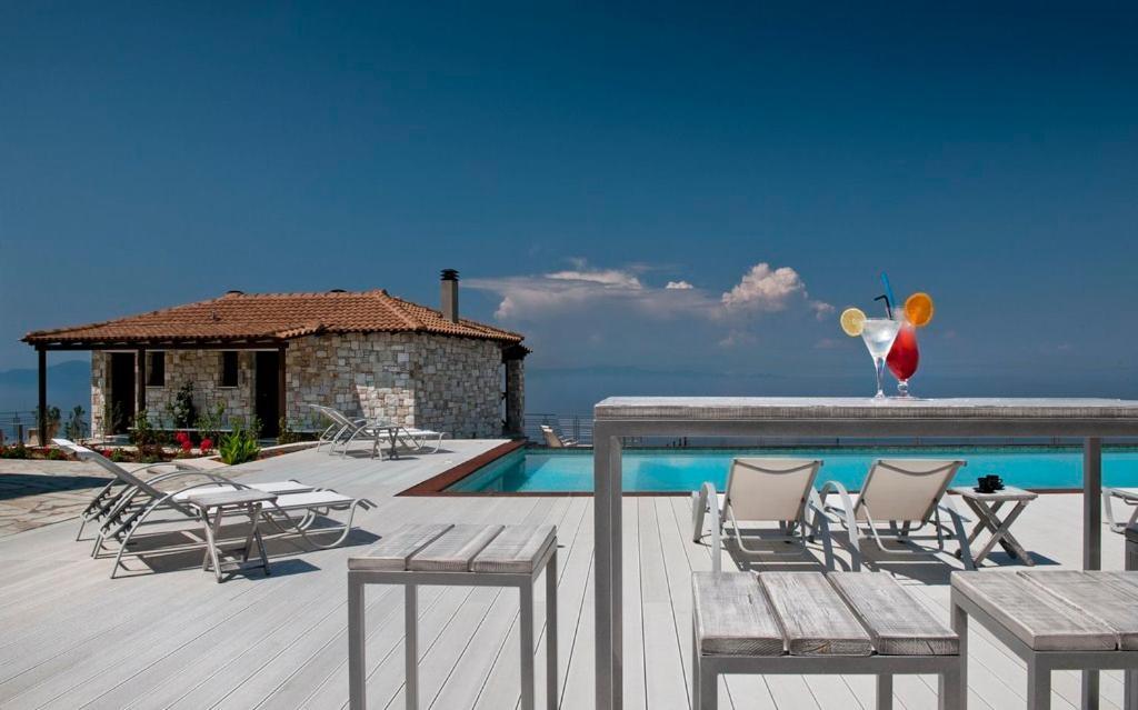 Karavia Lux Inn Afissos Exterior foto