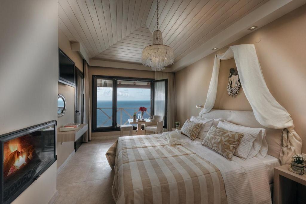 Karavia Lux Inn Afissos Quarto foto